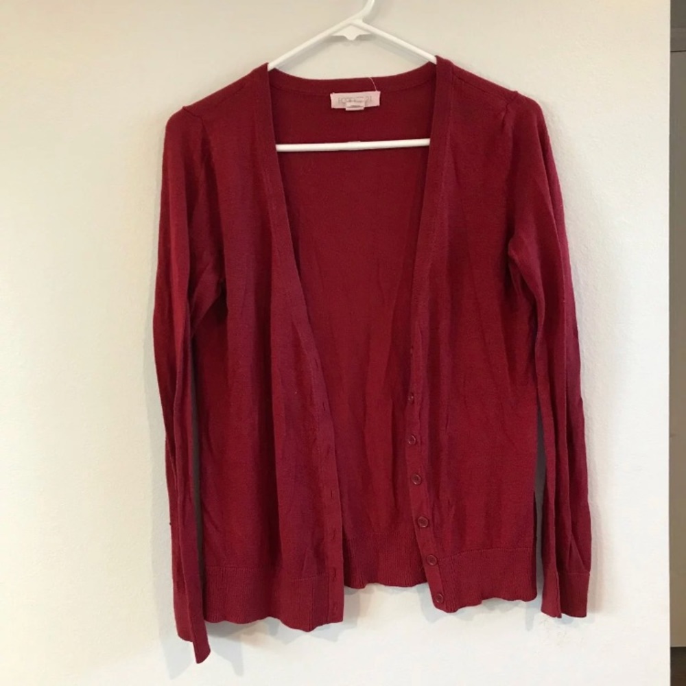 Red Cardigan